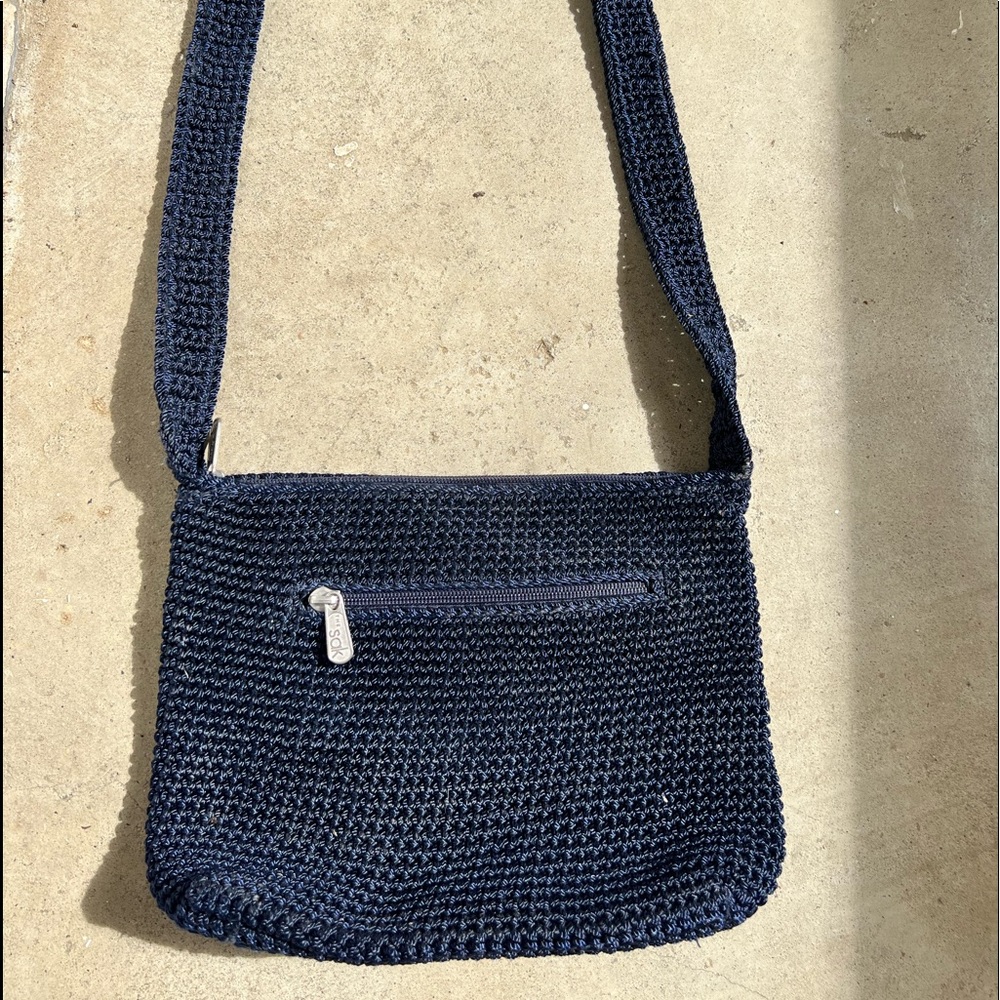 The SAK purse dark navy 8x10, shoulder bag - Picture 1 of 10